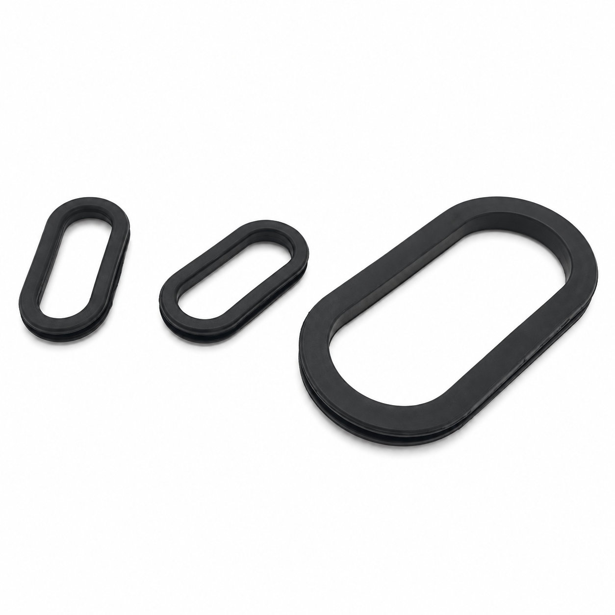 Custom cable durable oval rubber grommet