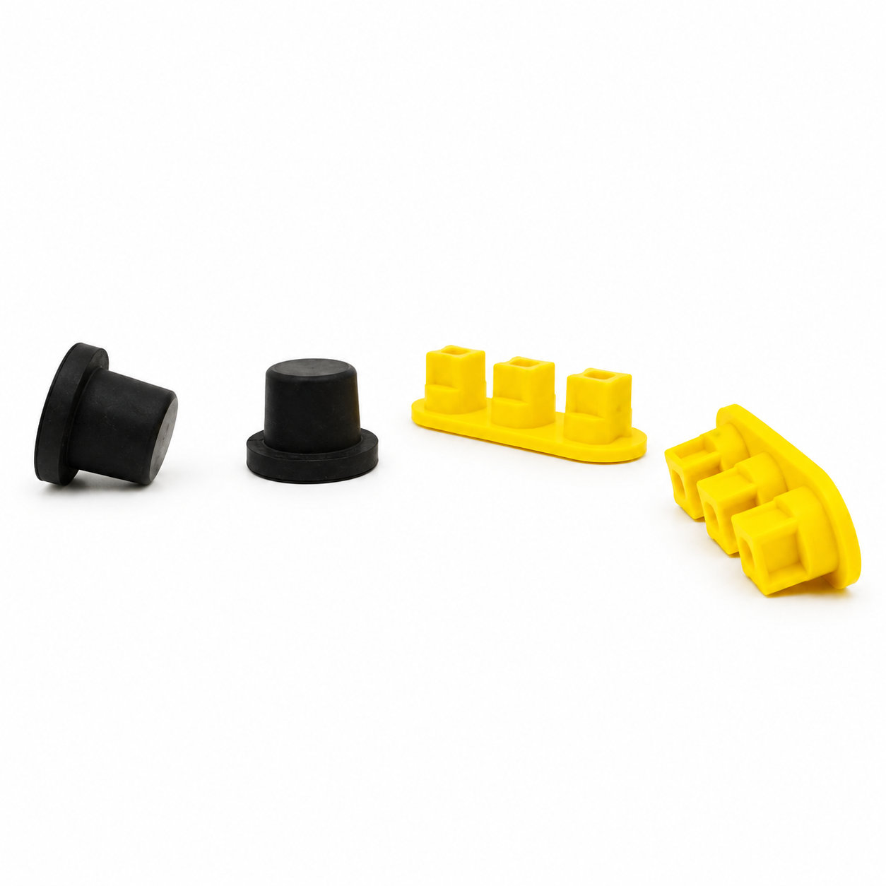 Solid tapered EPDM rubber silicone stopper plug for hole