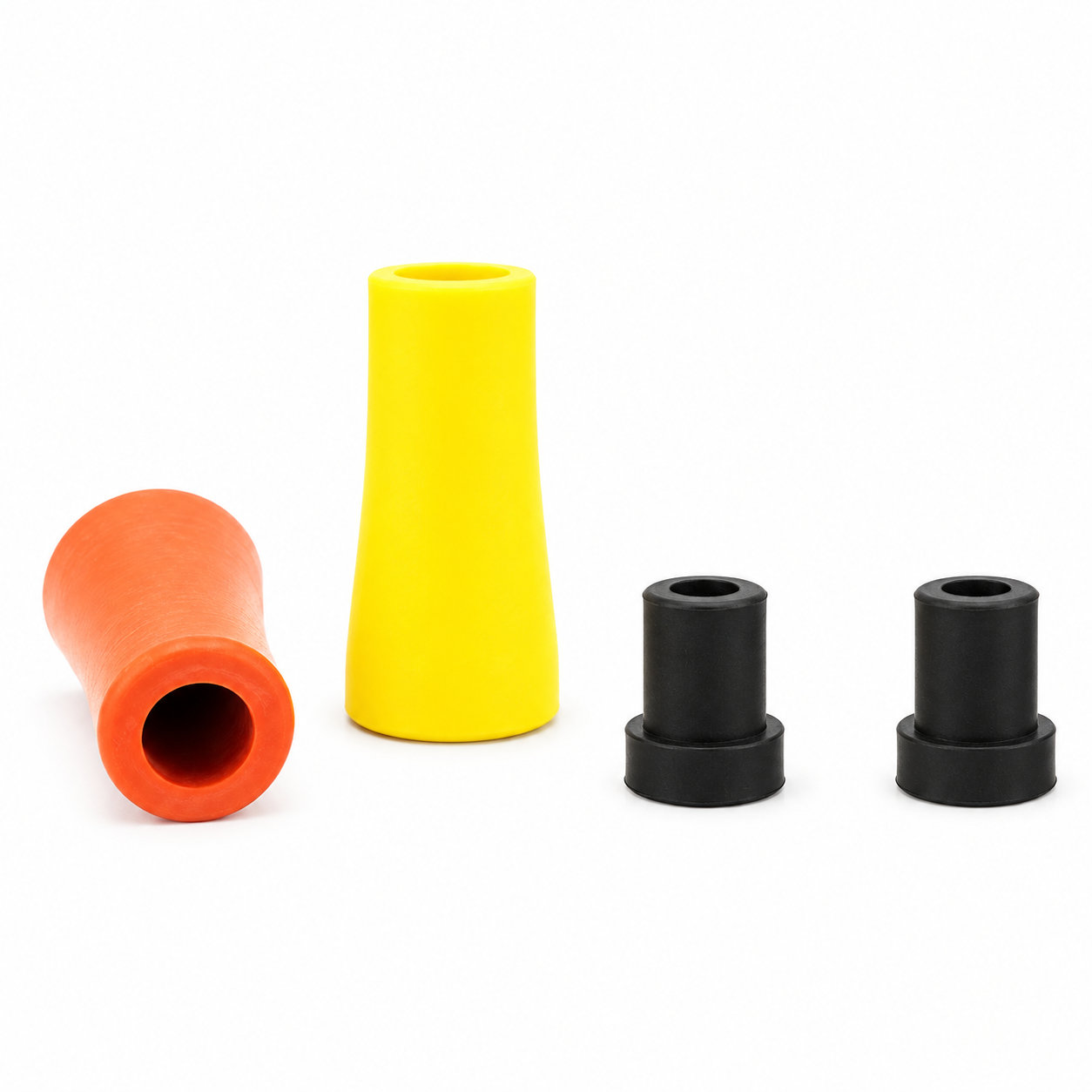 Custom molded FDA silicone rubber bungs and tube