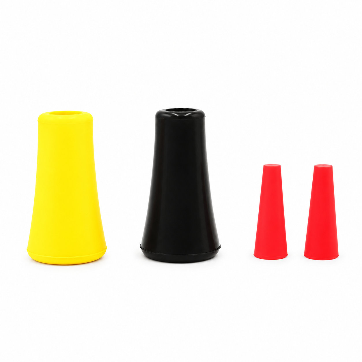 Small round silicone rubber sealing cone plug