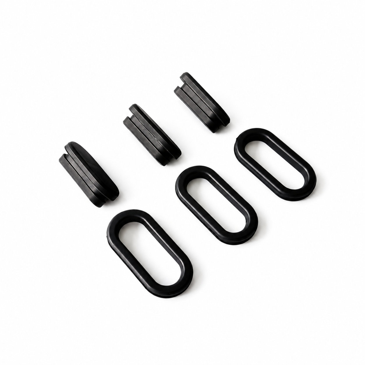 Industrial equipment protective rubber cable sleeve/oval grommet