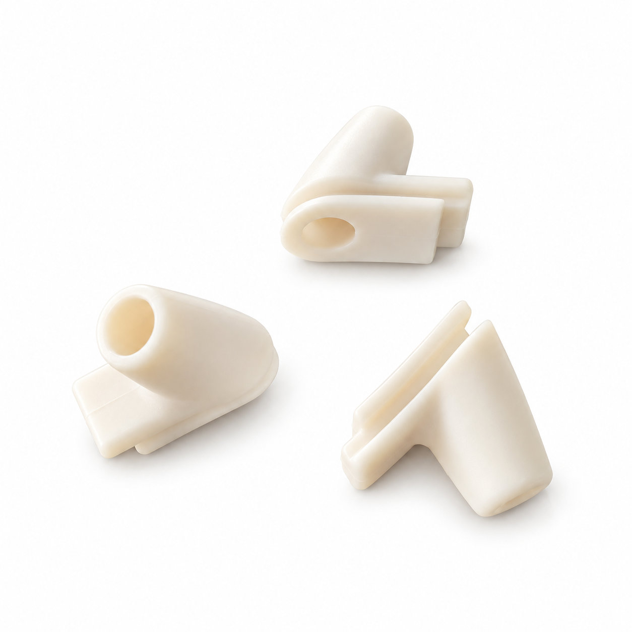 Special-shape molded rubber silicone cable grommet for wiring