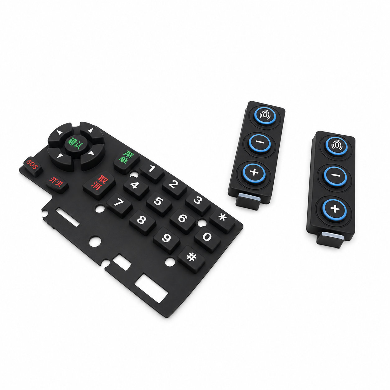 Silicone keyboard Custom Rubber Push Button