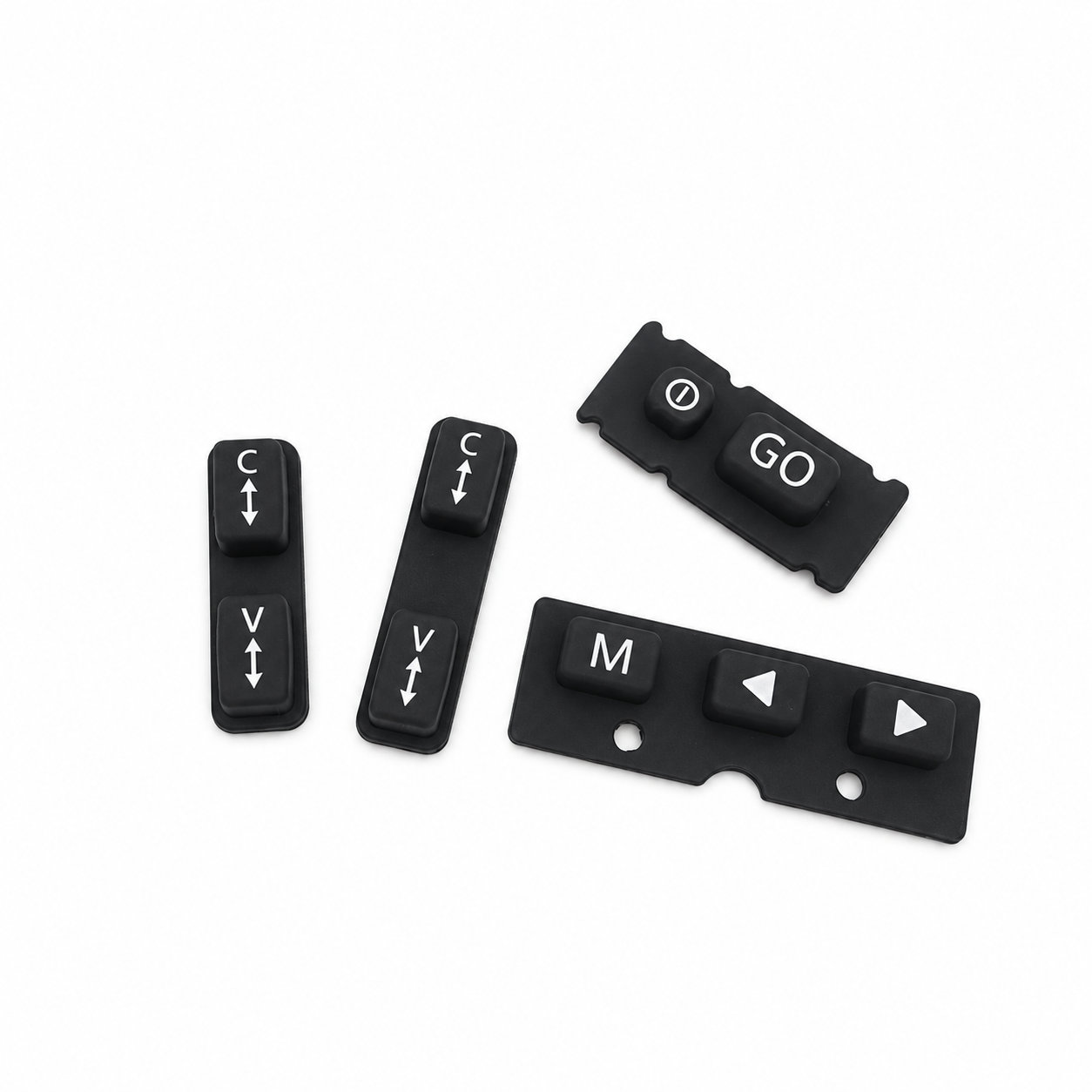 PCB Panel Film Keypad Heat Resistant Push Button
