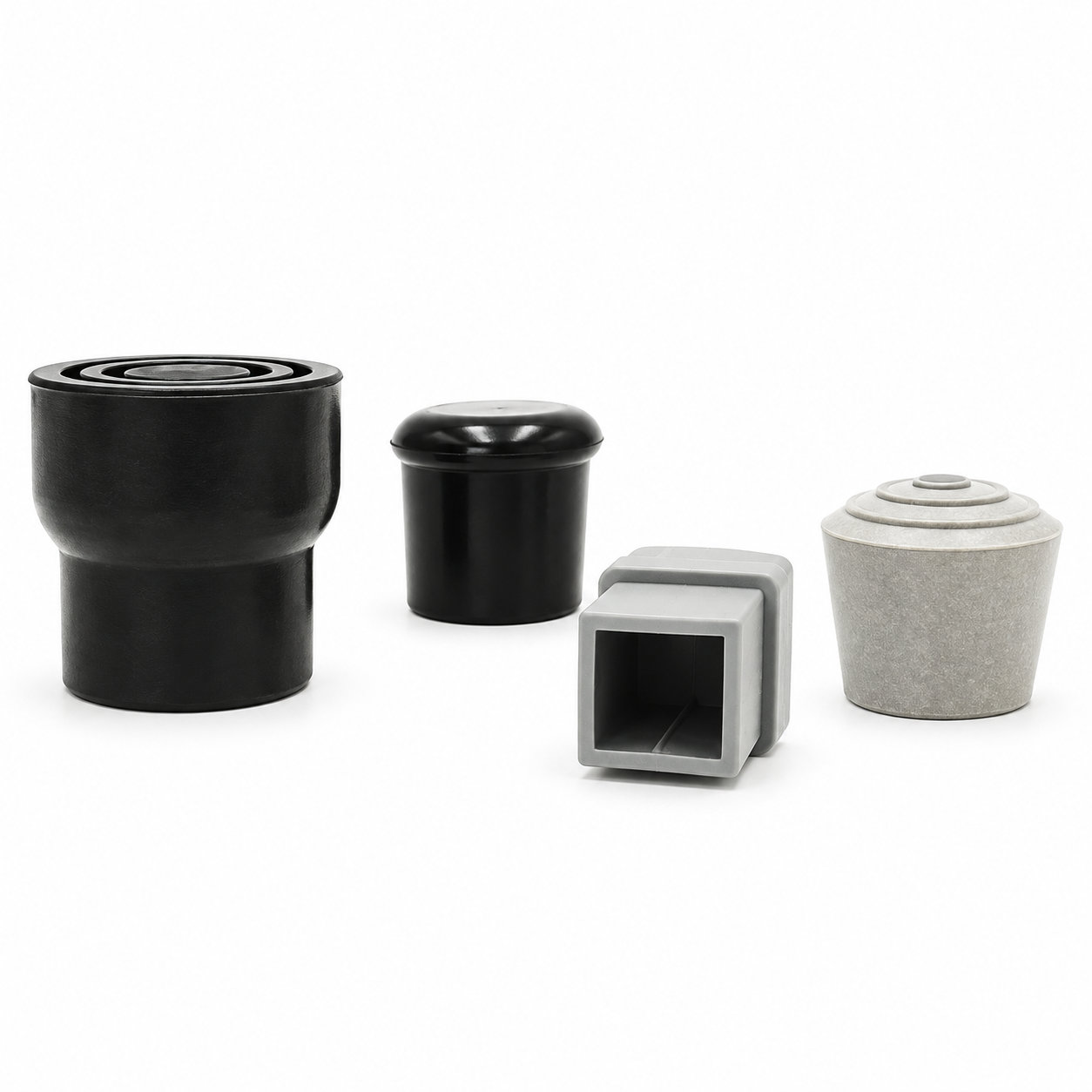 Custom small silicone rubber stopper plastic plug