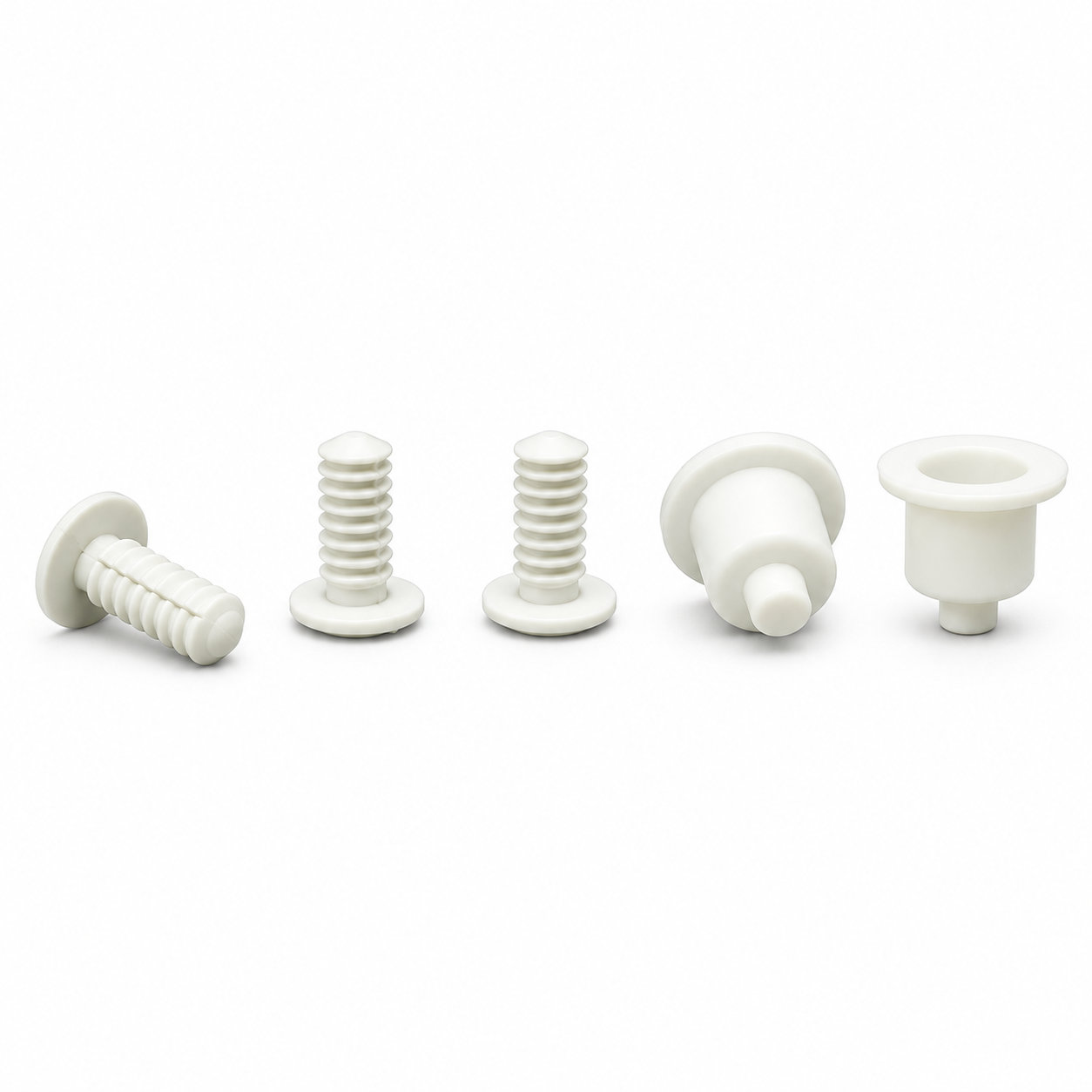 Custom made rubber silicone plugs stoppers drilled