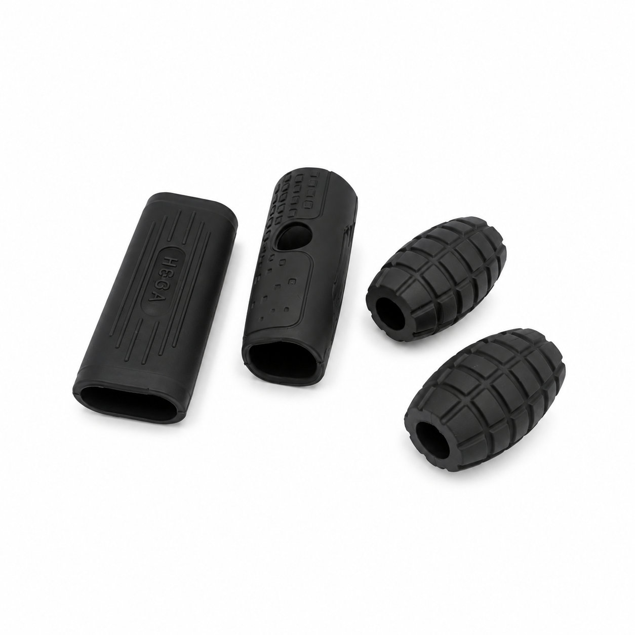 Silicone rubber handle cover for wheel barrow