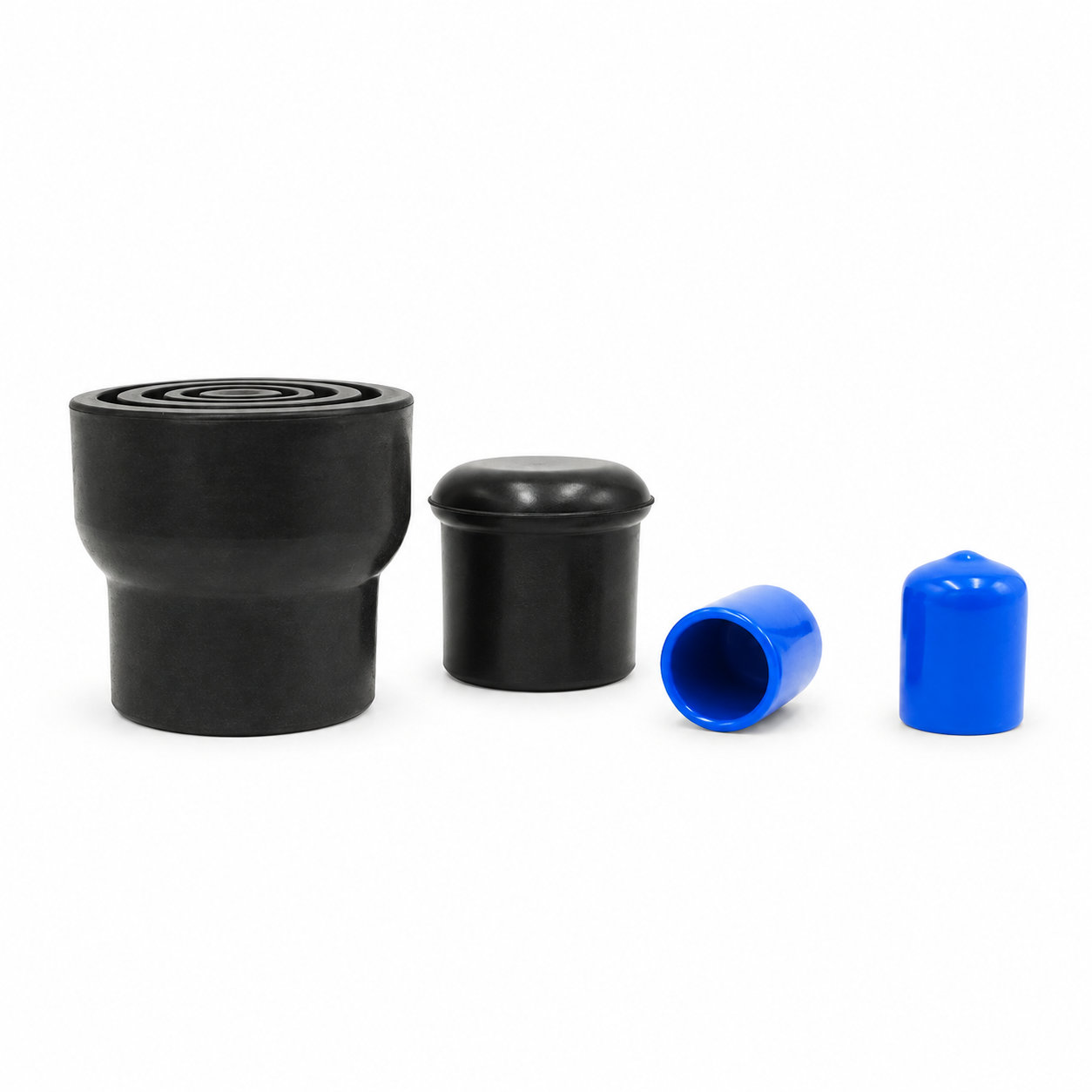 Factory custom rubber chair leg tips walking cane tips