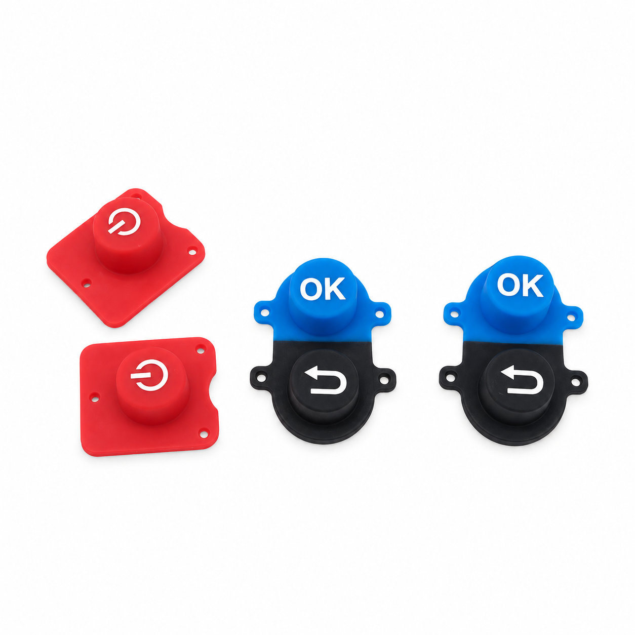 Custom membrane switch keypads carbon pills