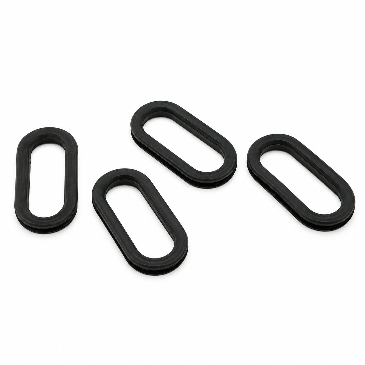 High quality wear-resistant silicone rubber oval cable grommet