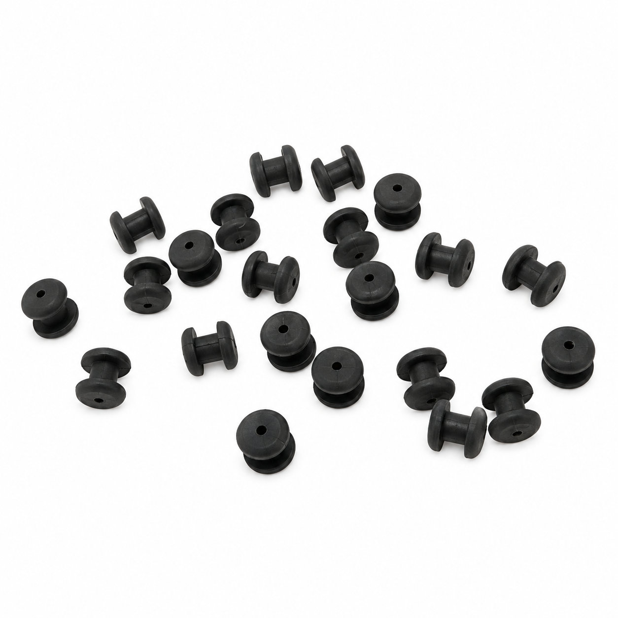 Molded 6 mm rubber silicone wire grommet for electronic equipment