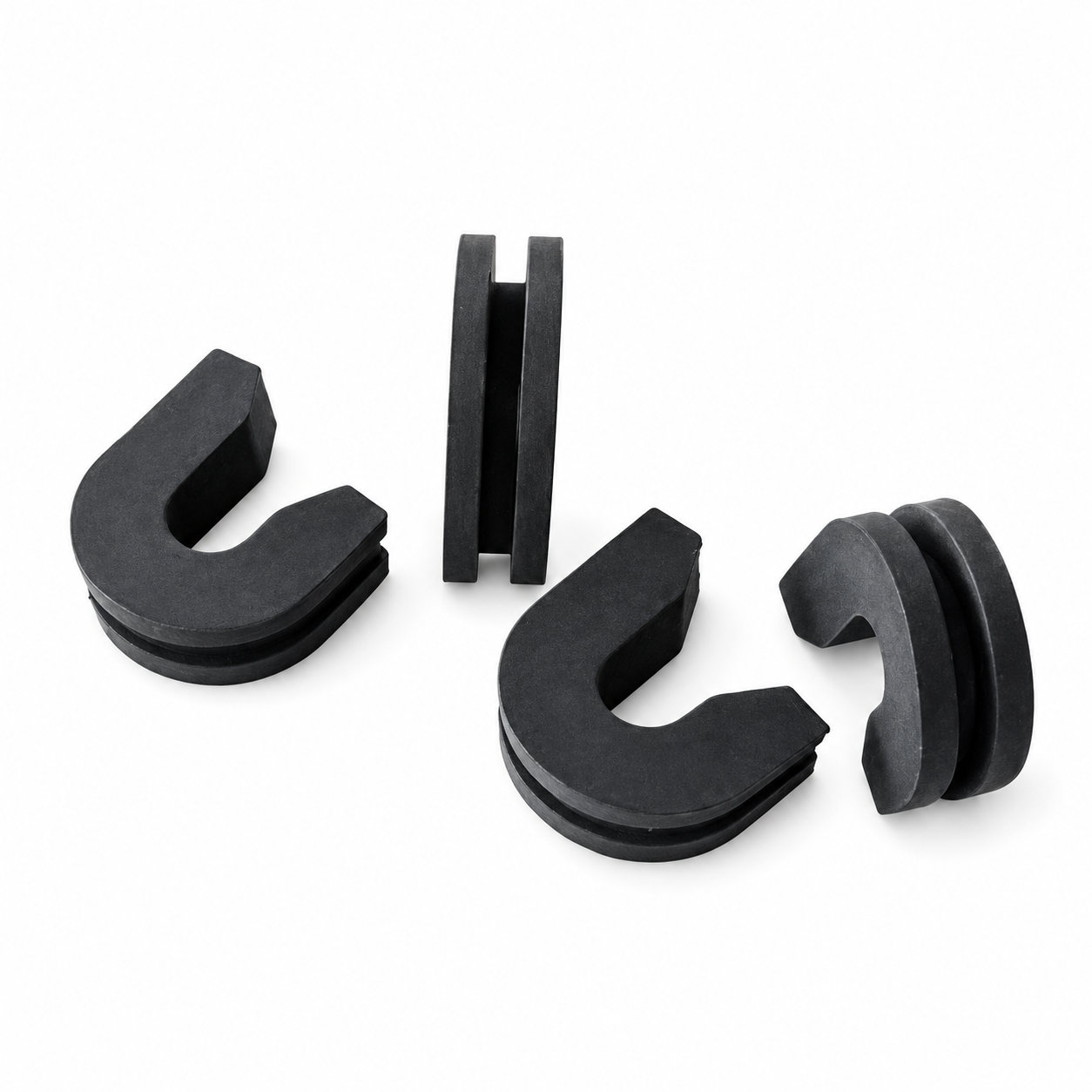 Non-standard molded rubber parts/silicone rubber EPDM flat grommet
