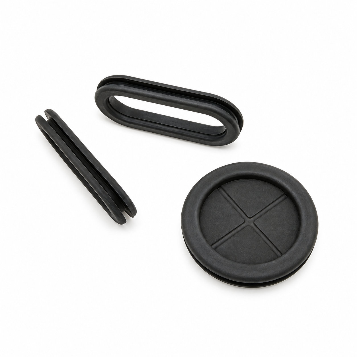 High quality oval rubber grommet/protecting coil cable grommet