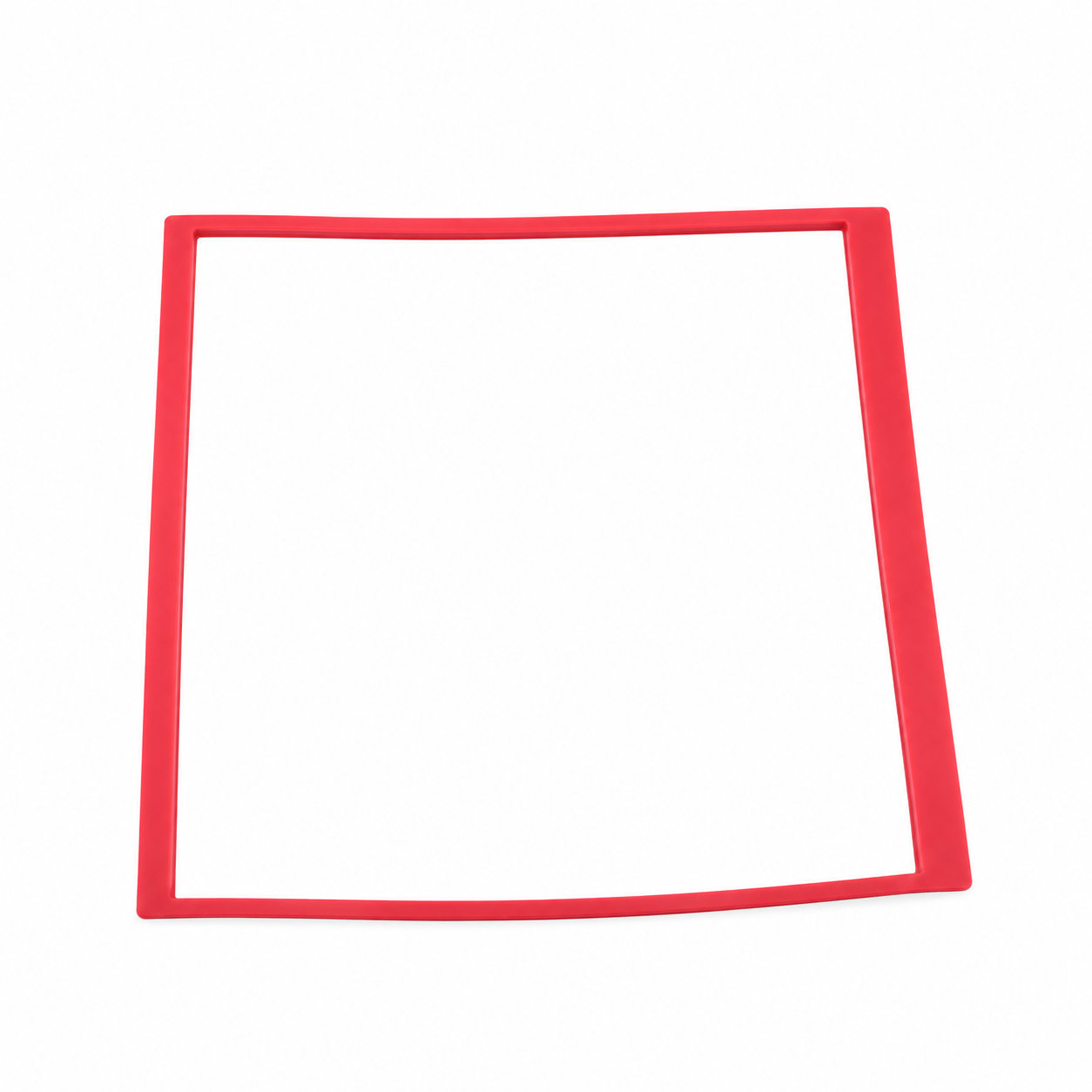 Silicone rubber square gasket Flat rubber sealing
