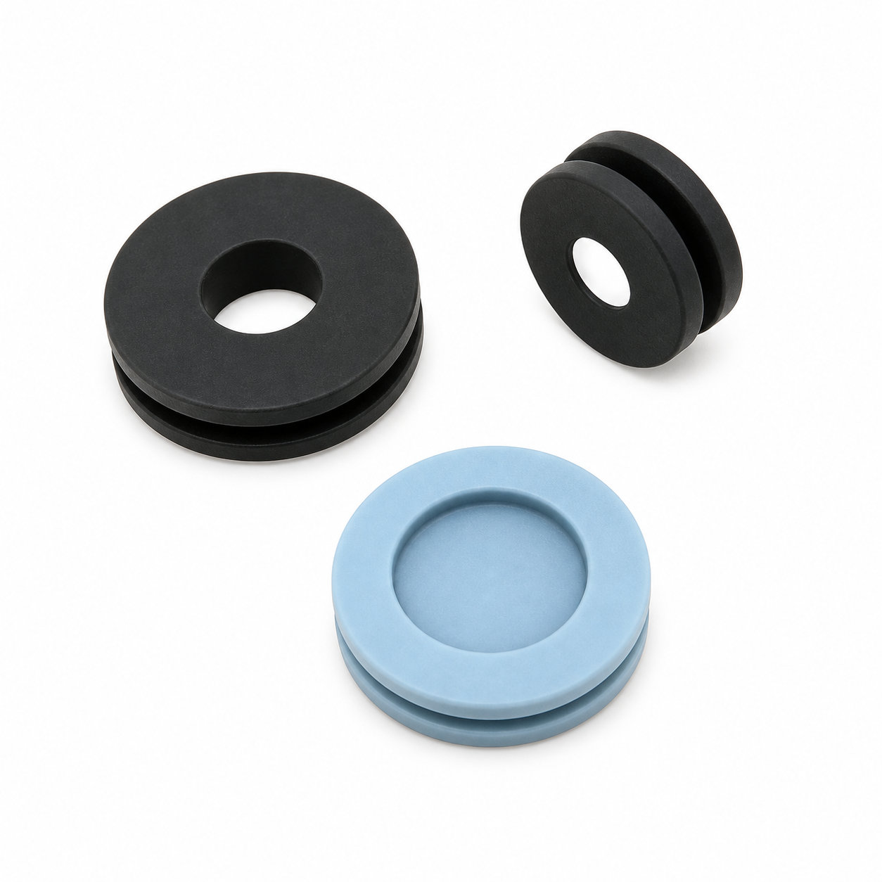 High quality waterproof protection coil/silicone rubber molded grommet