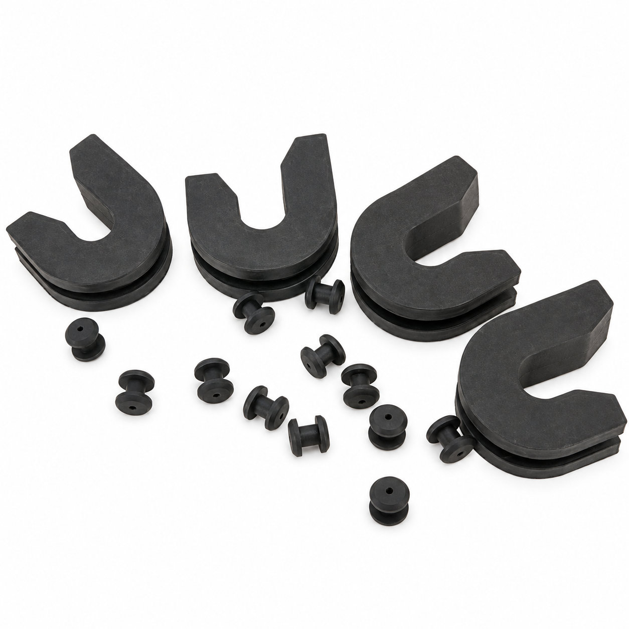 6mm protecting cable ring black molded EPDM grommet for wire