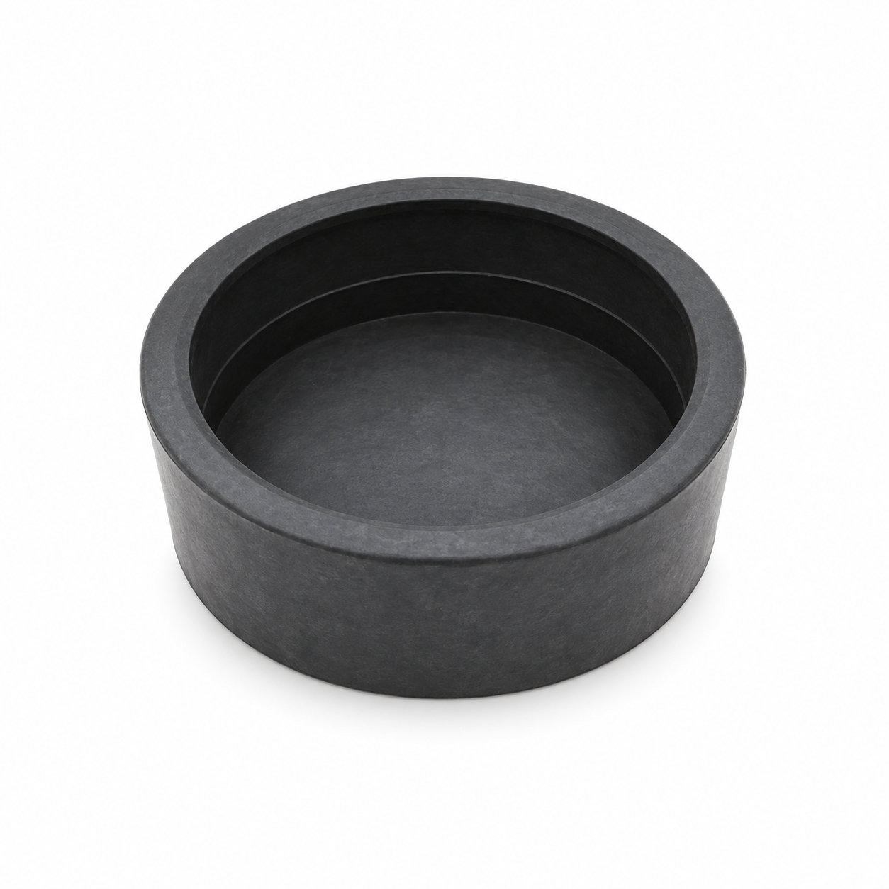 Anti vibration rubber buffer black round rubber feet