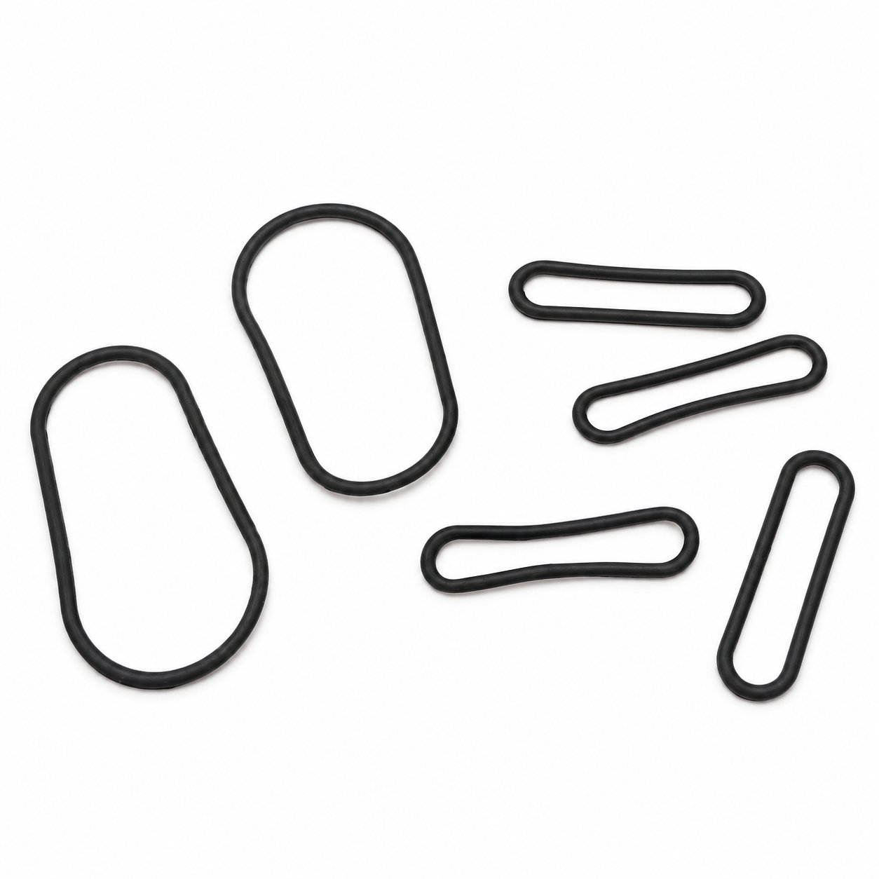 Custom made FKM food grade soft silicone o ring