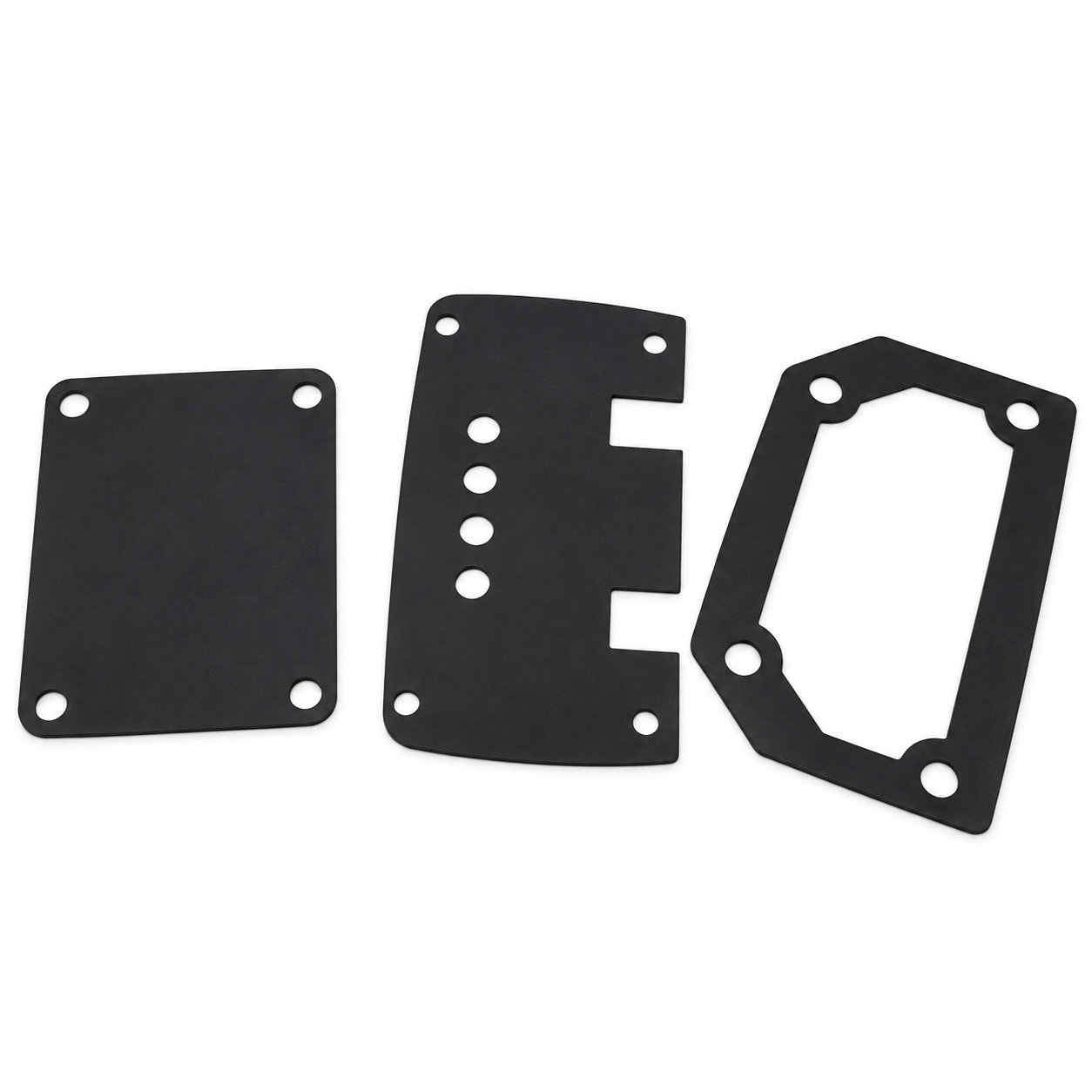 Custom made silicone rubber gasket for pipes