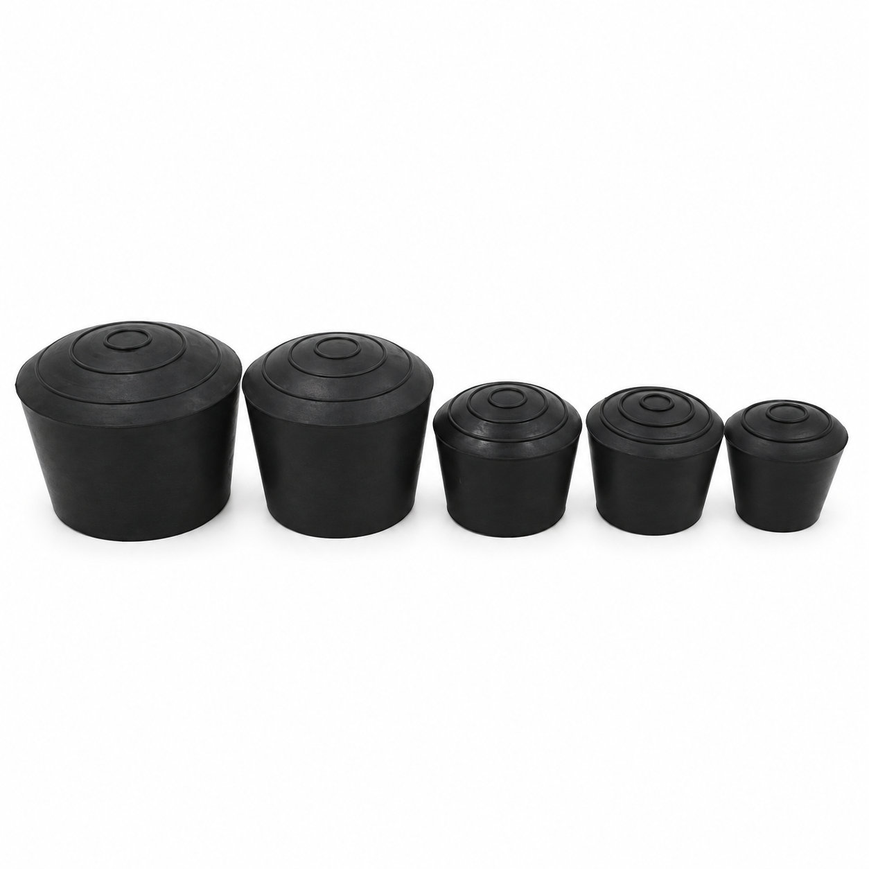 Custom tubing rubber tips rubber plug stopper tips for steel pipe