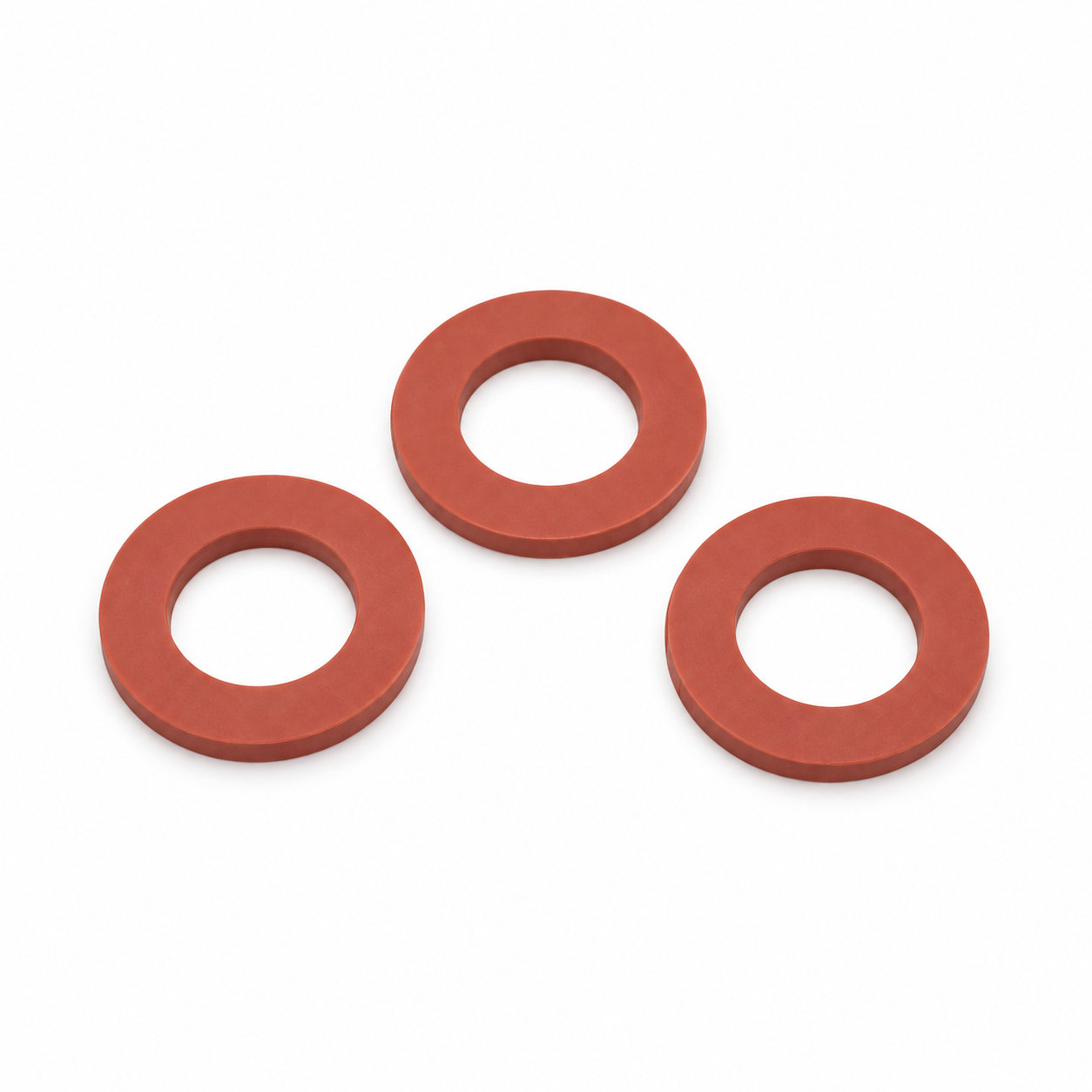 Hard Rubber Washer Colored Round Silicone Washer