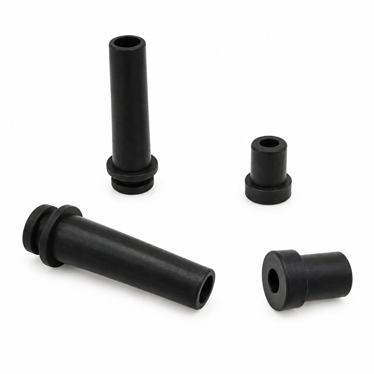Custom molded automotive sleeve rubber silicone grommet