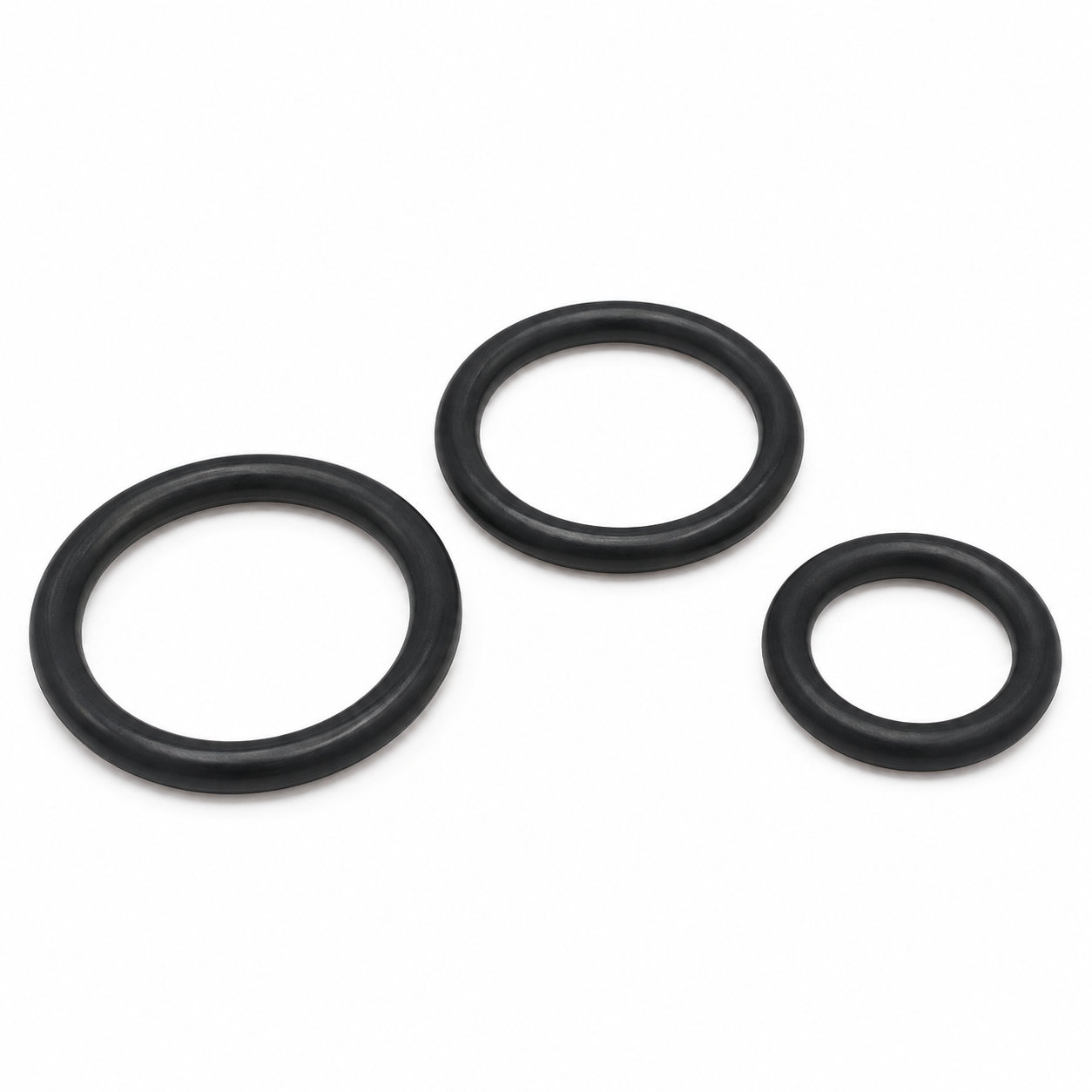 Rubber seal for bottles/ 0.5mm thick rubber o-ring