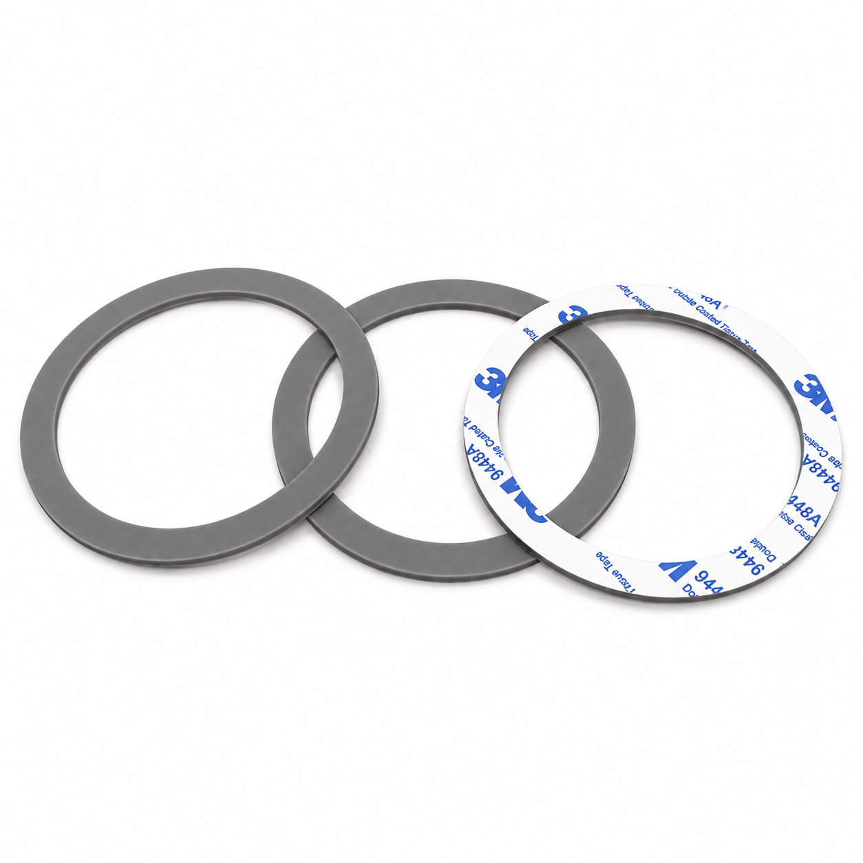 Round silicone circular 3m adhesive rubber rings