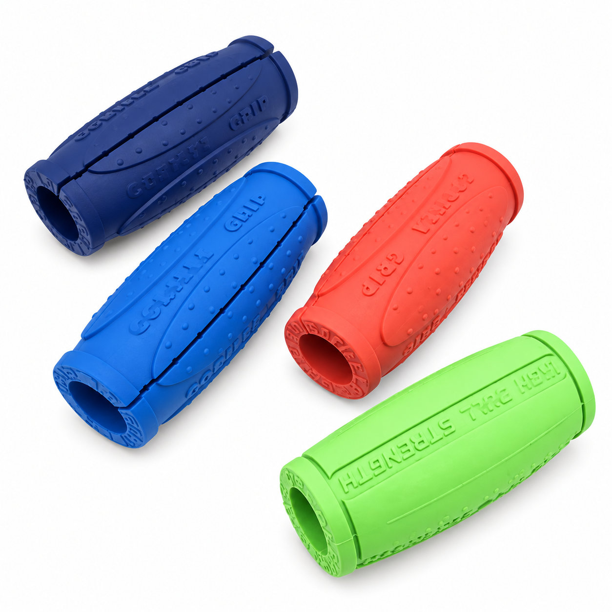 OEM Custom Logo Grip Rubber Gym Grips Dumbbells