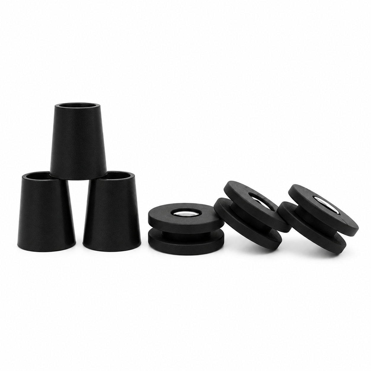 Custom molded cable wire silicone rubber grommets