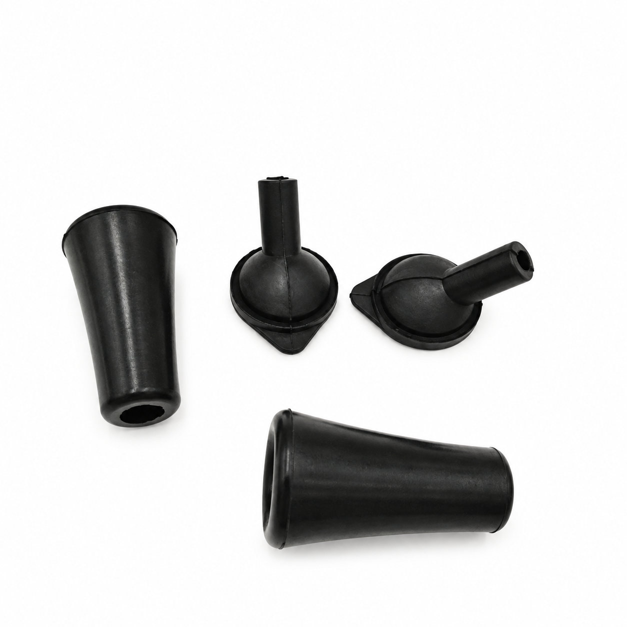 Nitrile black rubber grommet and boot long grommet