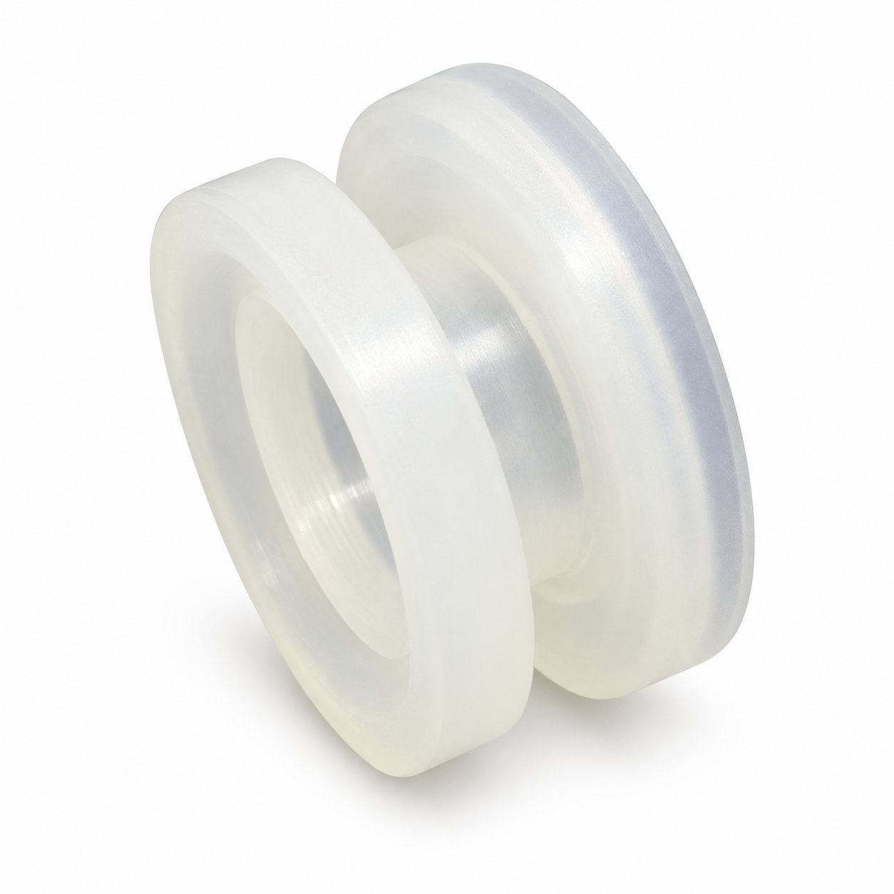 Customized FDA approved food grade transparent silicone grommet