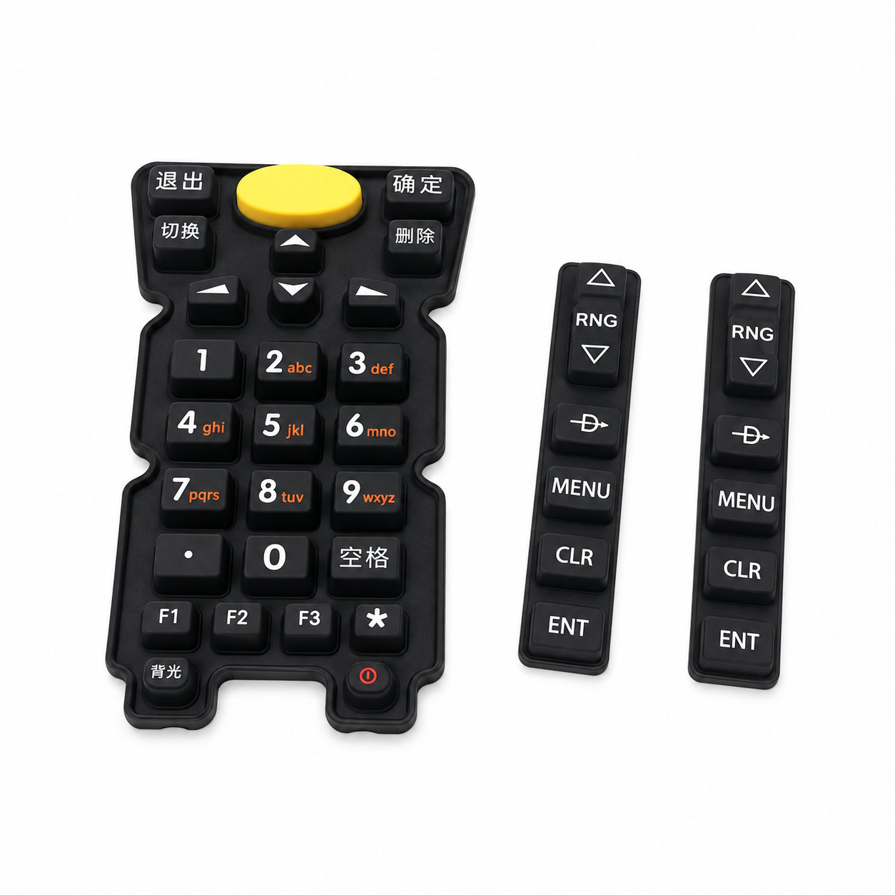Silicone rubber keyboard/ Conductive remote keypad