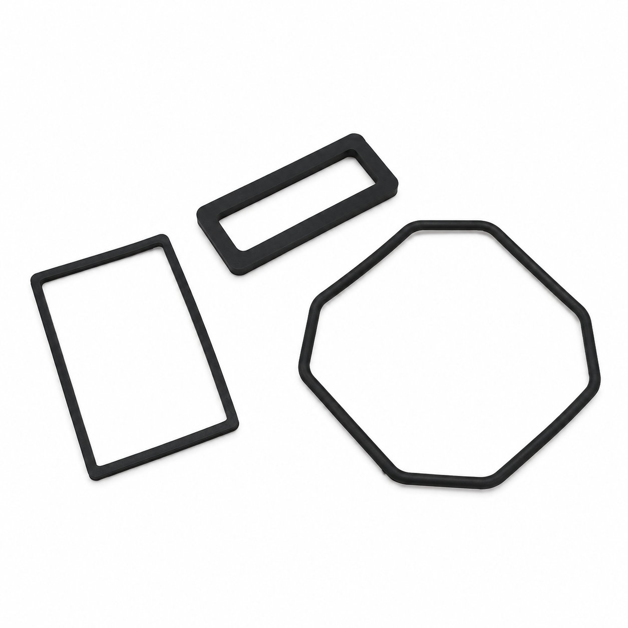 Custom made FKM Rubber O Ring Flexible Gasket