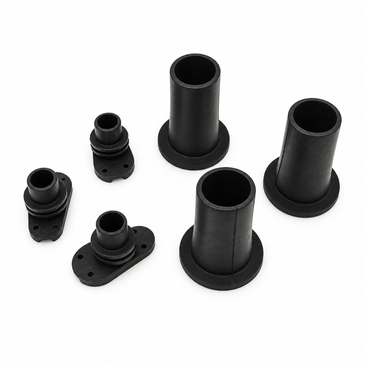 Custom made cone shape rubber silicone bush grommet