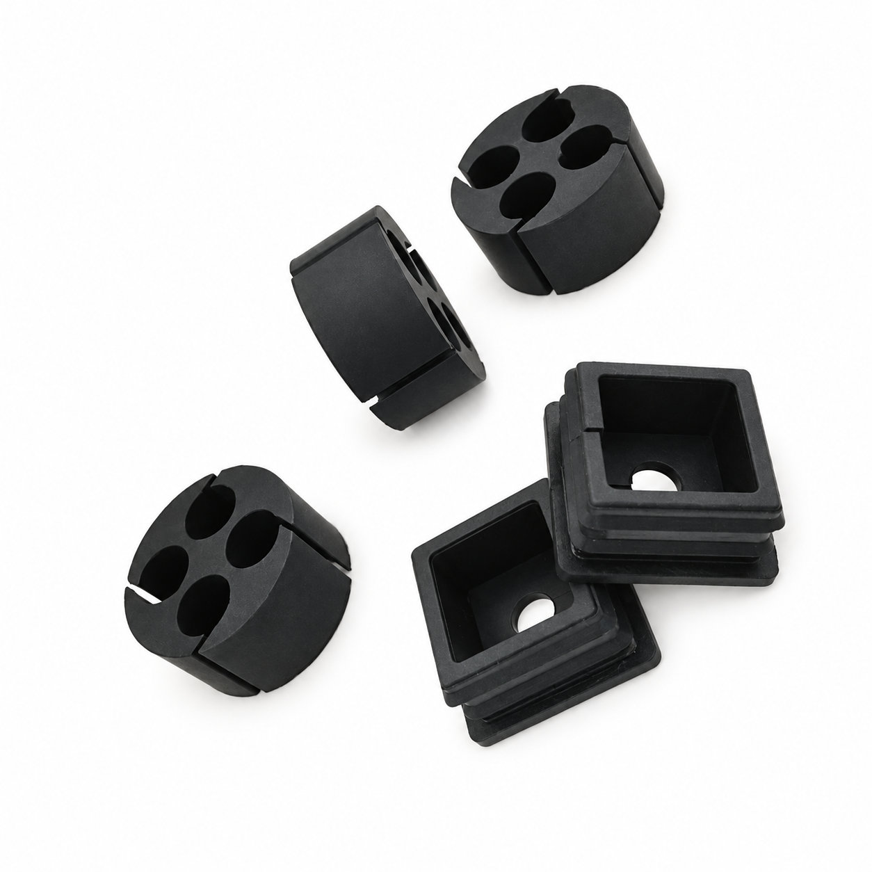 Custom made round square cable waterproof rubber grommet