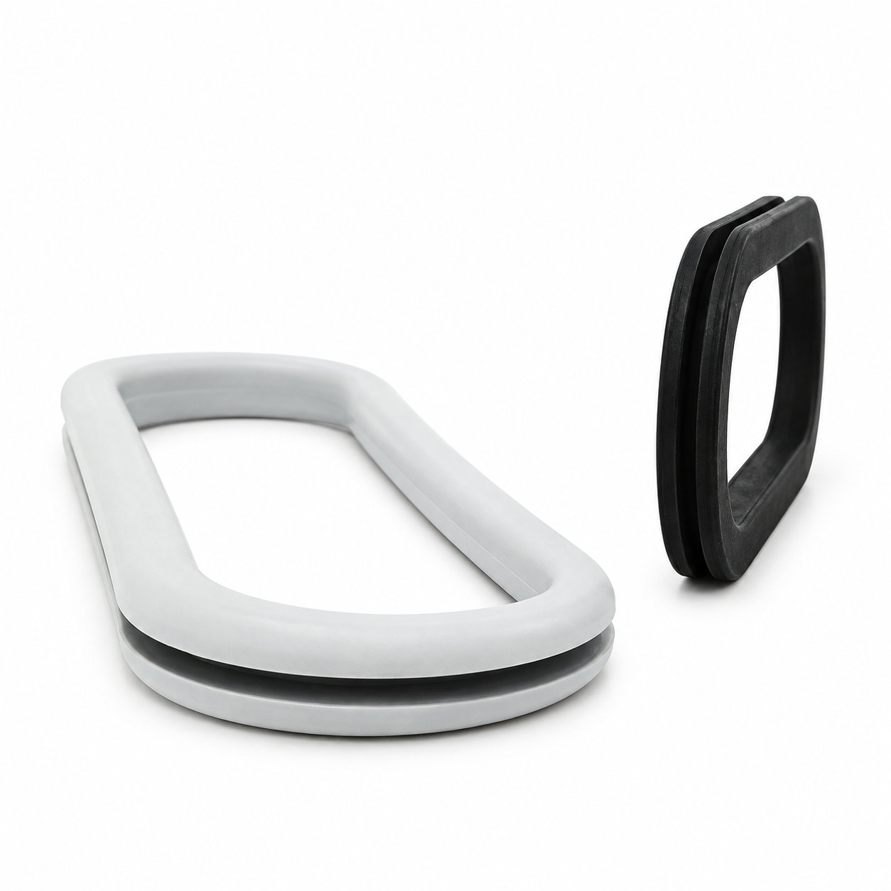 Neoprene rubber oval wire groove seal electrical grommet