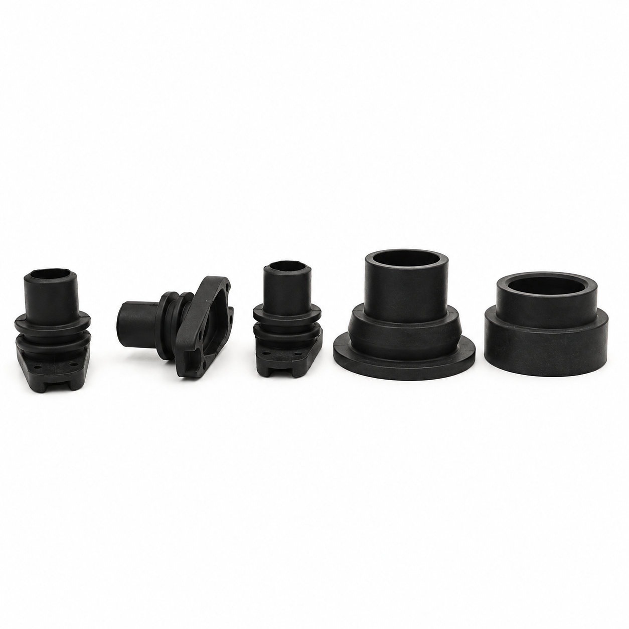 Rubber cable grommet split anti-vibration bushings