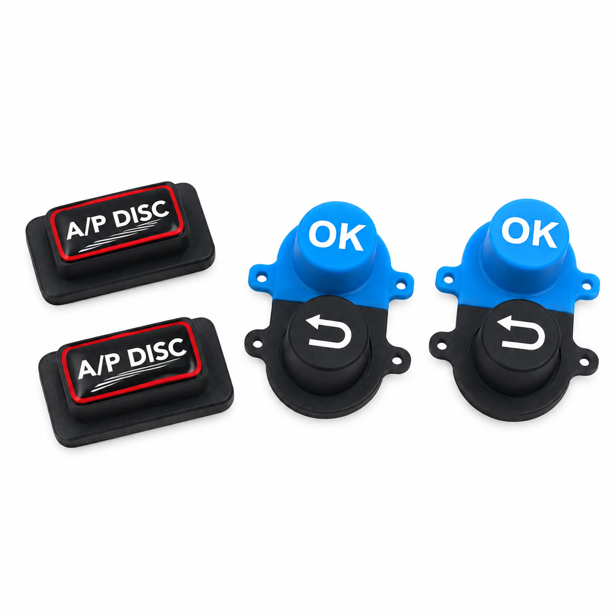 Rubber Single Button Conductive Silicone Keypads