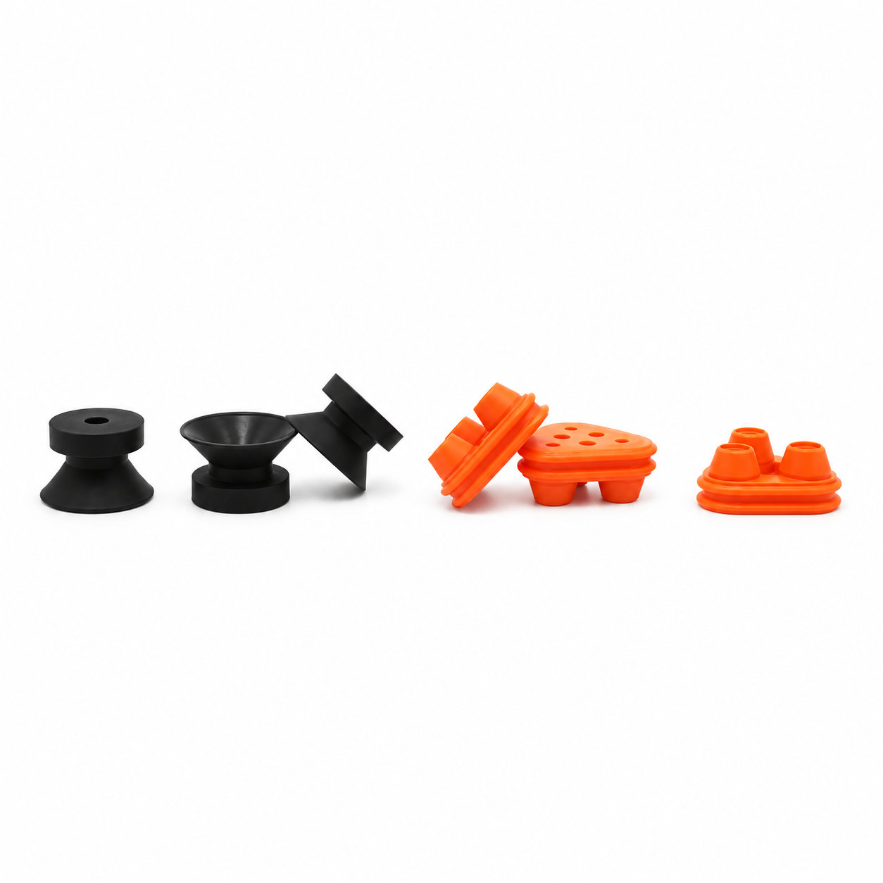 Rubber suction nozzle silicone colorful suction cup