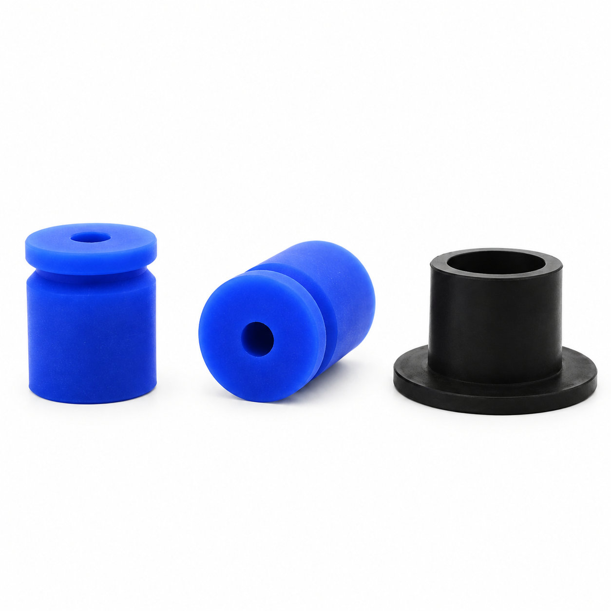 Small silicone plugs tapered plastic plug with hole
