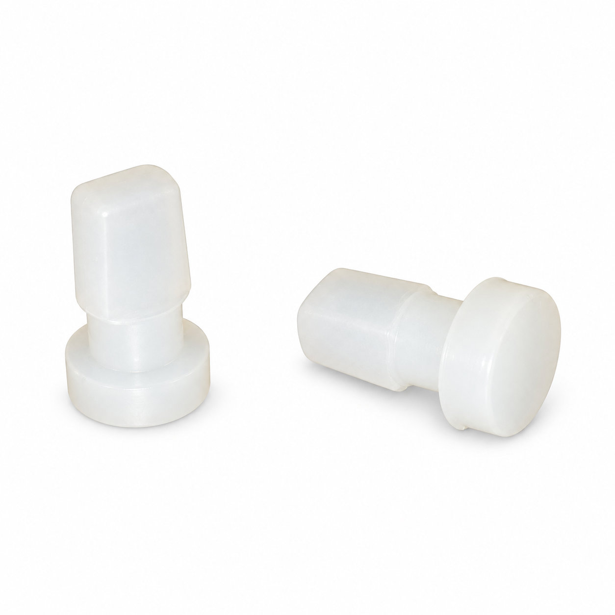 Custom moulded silicone rubber stopper bung and tube