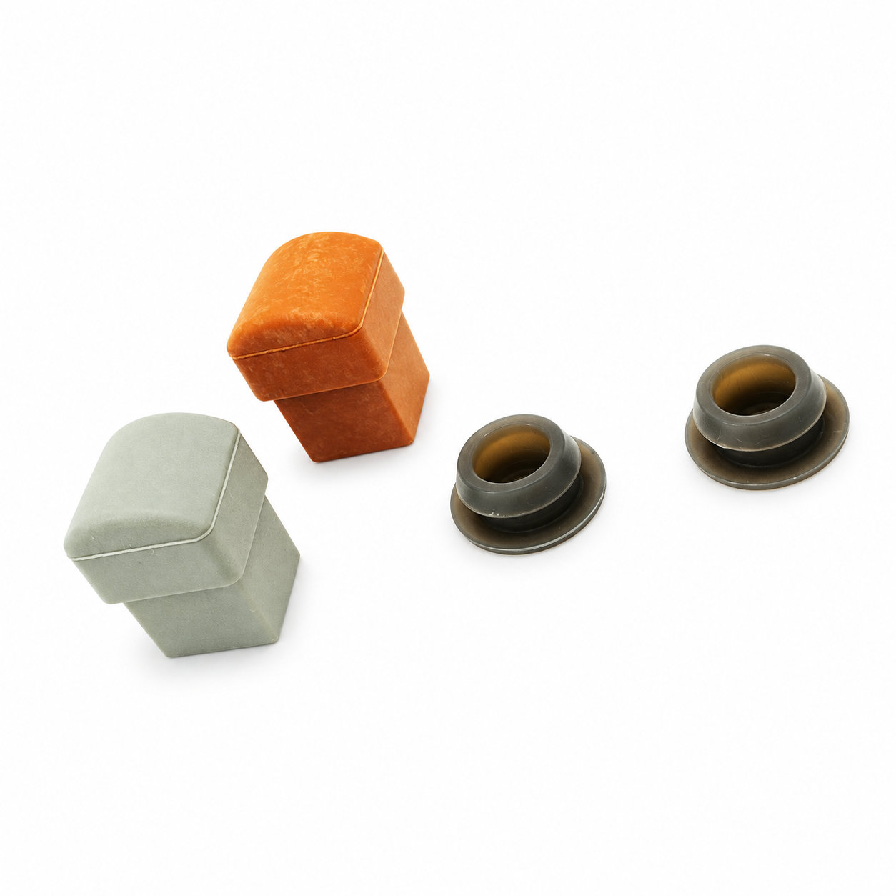 Custom T shape food grade silicone rubber hole plugs