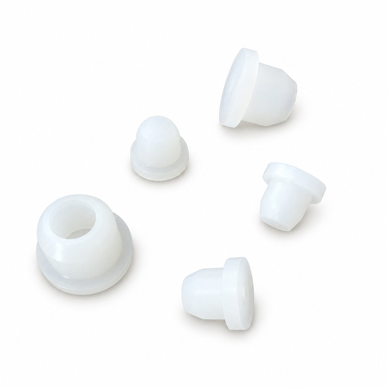 Custom heat resistant silicone rubber stopper chemistry