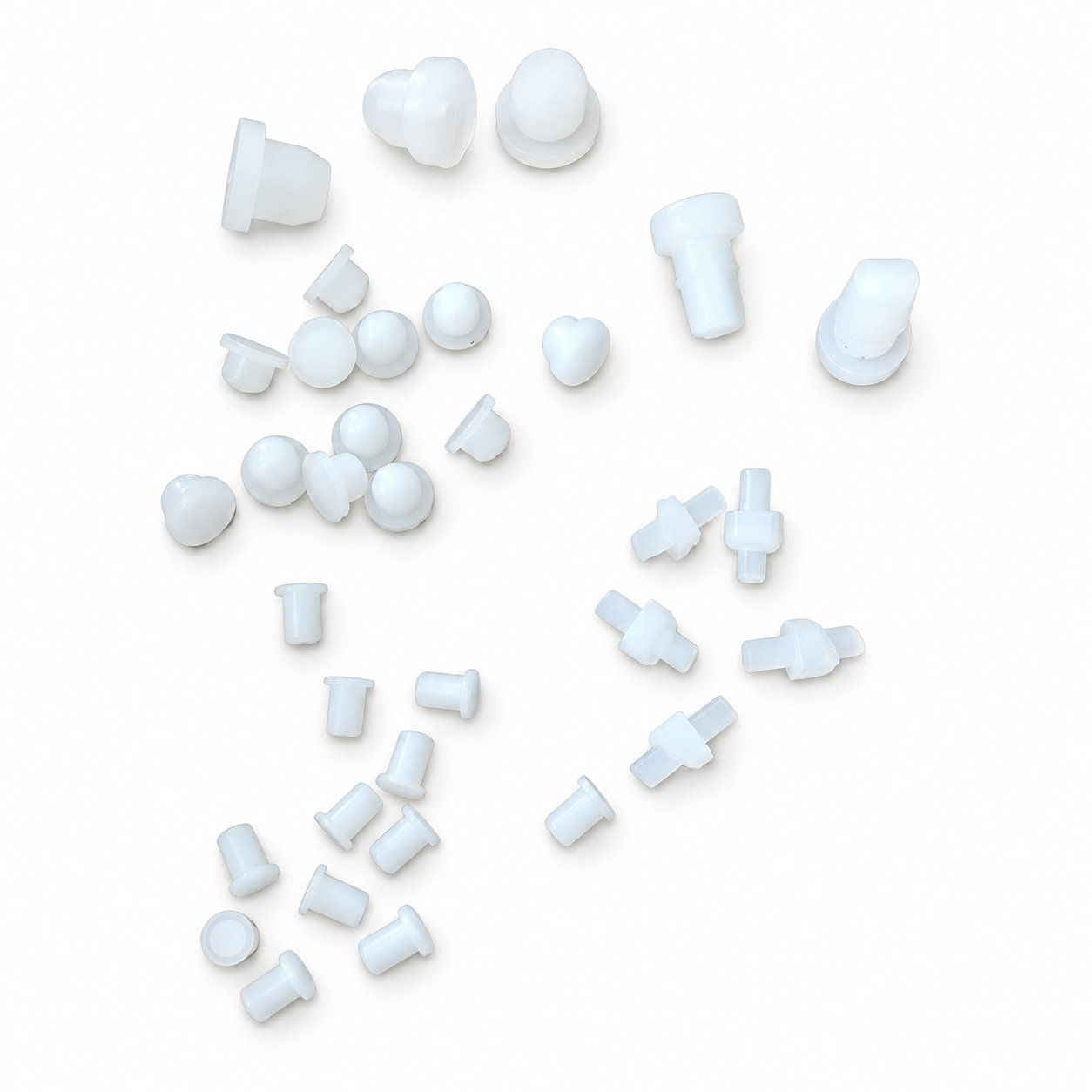 Custom soft flexible durable silicone rubber hole plug