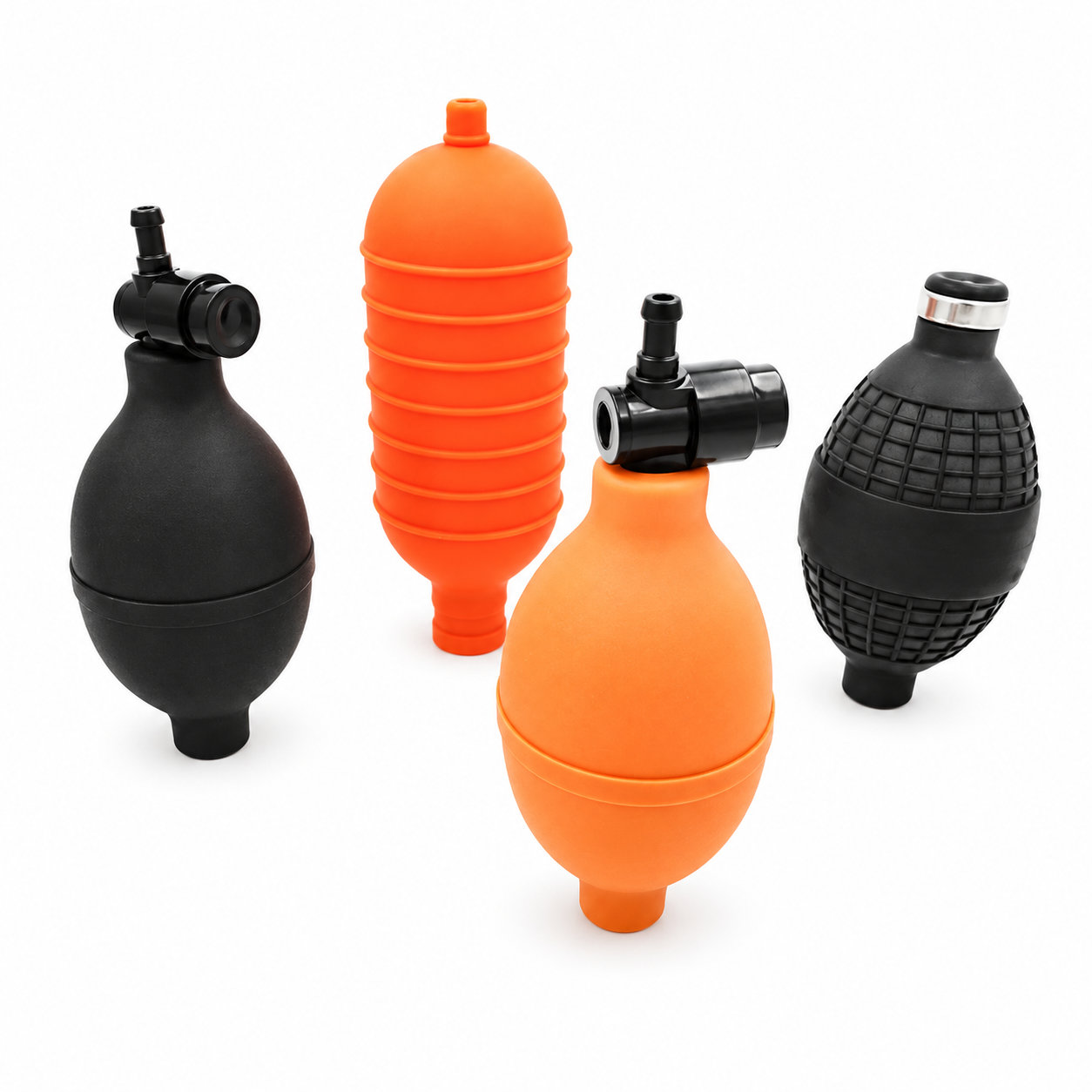 Medical blood pressure silicone hand gas pump