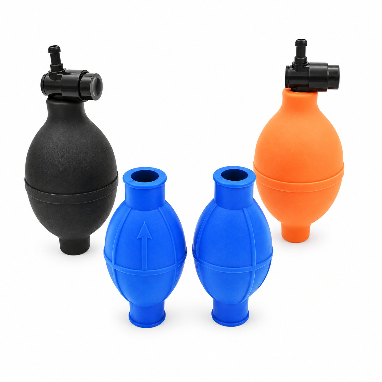 Medical blood pressure silicone hand pump bulb