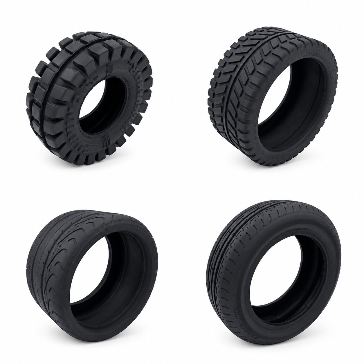 Silicone toy tires Heat-resistant silicone rubber wheel