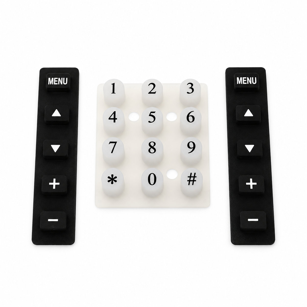 Custom Conductive silicone rubber button keypads