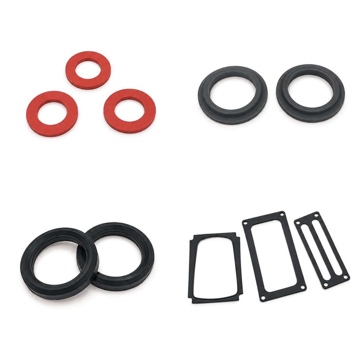 Custom made rubber gasket seal washers ring